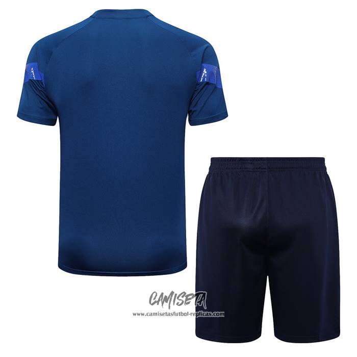 Chandal del Italia 2022-2023 Manga Corta Azul - Pantalon Corto